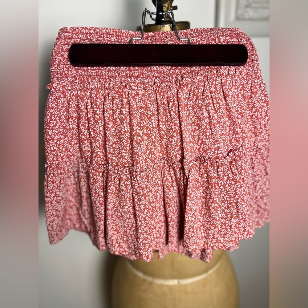 Gap girls floral elastic waist skirt size 10